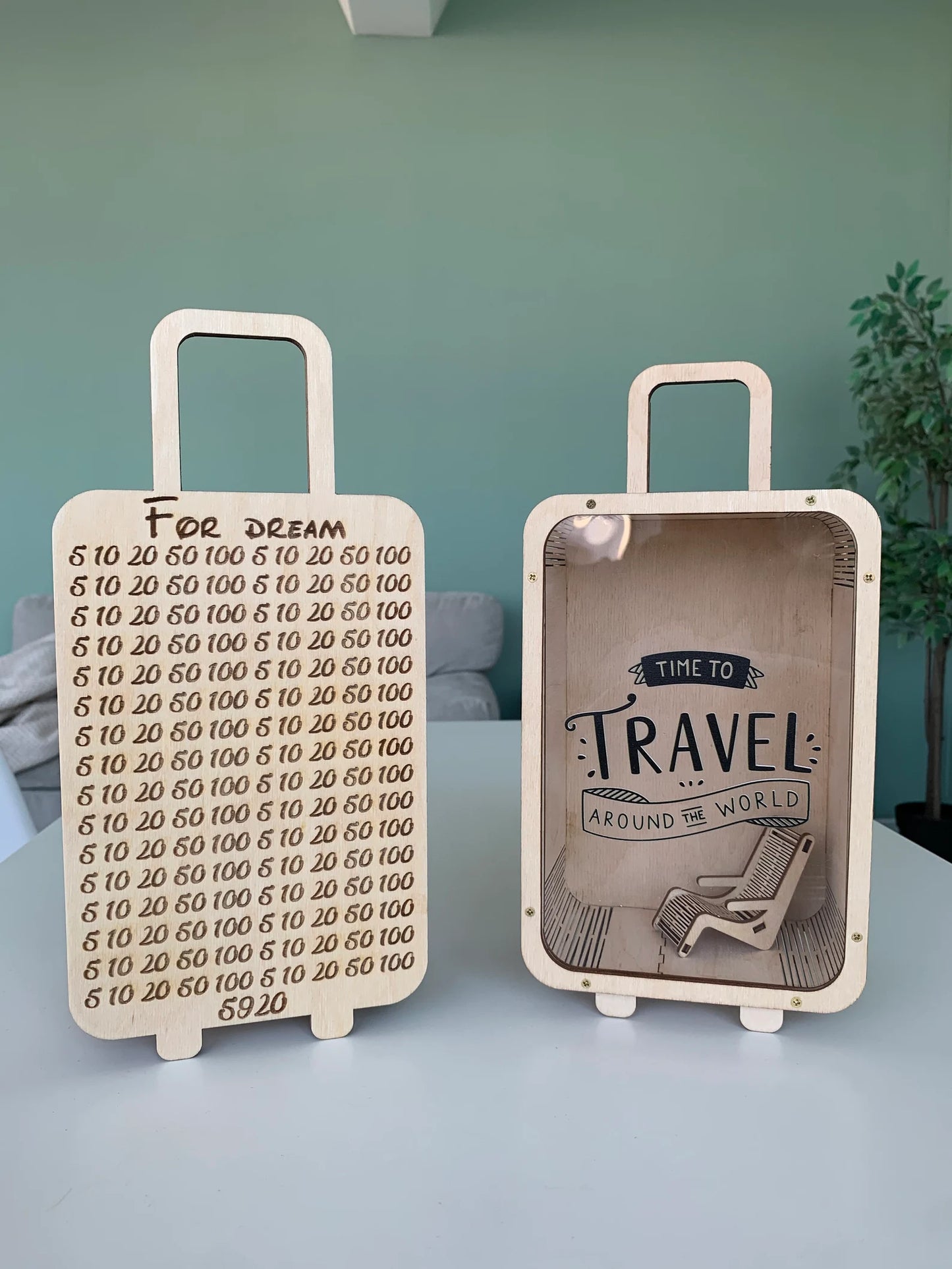 SmartSave Travel Money Bag