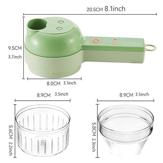 SwiftChop 4-in-1 Wireless Food Cutter