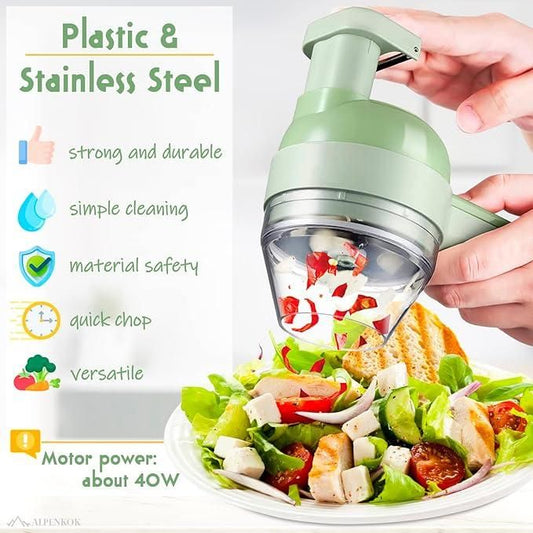 SwiftChop 4-in-1 Wireless Food Cutter