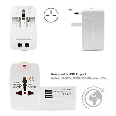 UniCharge Dual USB Travel Adapter