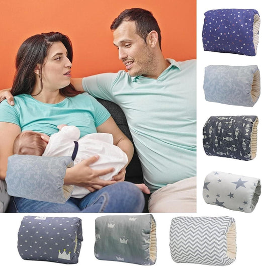Cozy Cradle Arm Pillow for Easy Baby Feeding