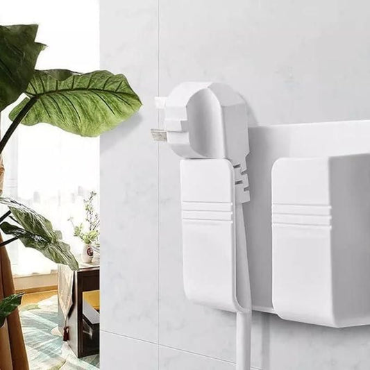 Wall-Mounted Mobile Holder with Charging Slot
