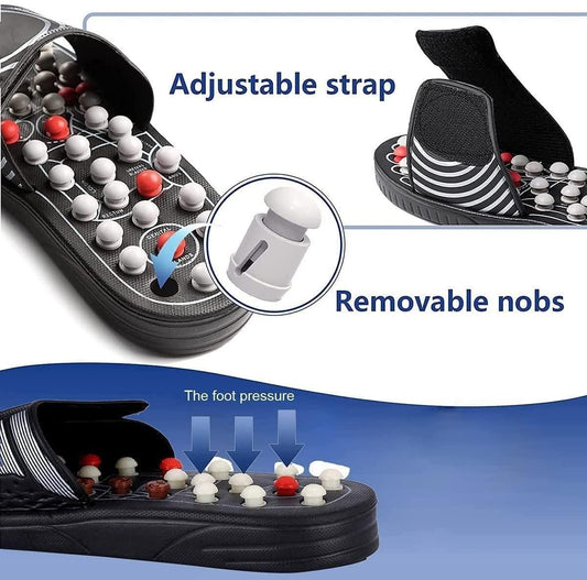 TheraWalk Acupressure Massage Slippers